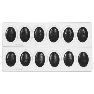 Prang Oval Watercolors Pan Refills - (12 Pack) Black