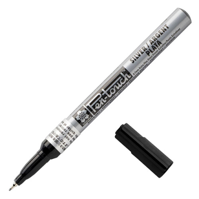 Sakura Pen-Touch Extra Fine Paint Marker - Silver, 0.7mm 41102