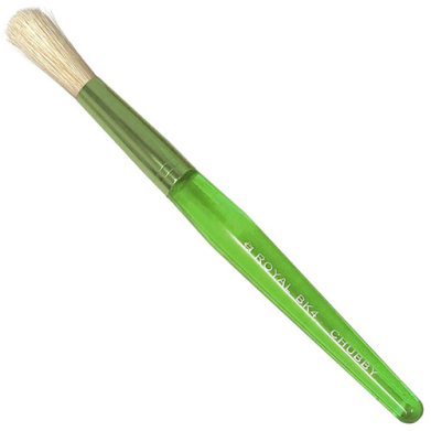 Royal Langnickel Big Kids Choice Chubby Brush - Round, Green