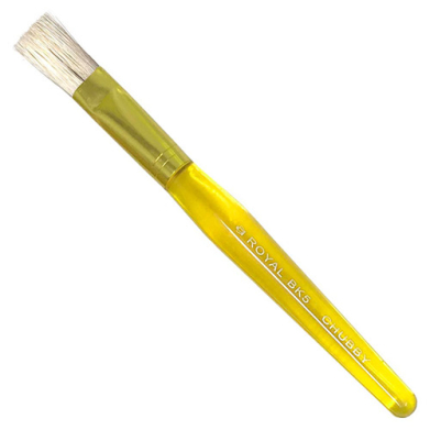Royal Langnickel Big Kids Choice Chubby Brush - Flat, Yellow