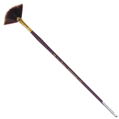 Royal Langnickel Bordeaux Synthetic Filament Brush - Fan #6