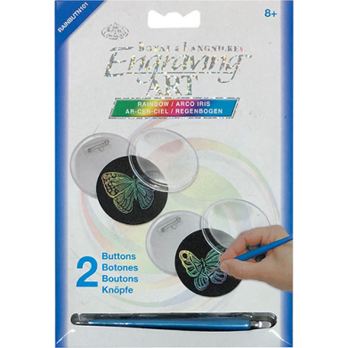 Royal Langnickel Engraving Art Kit - (2 Pack) Buttons