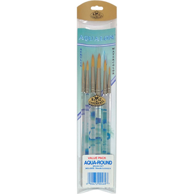 Royal Langnickel Aqualon Brush Set - (6 Pack) Rounds