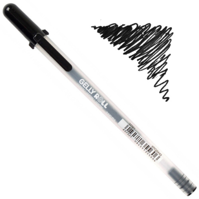Sakura Gelly Roll Classic Pen - 08 Medium Line, Black