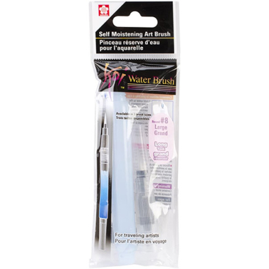 Sakura Koi Self Moistening Water Brush - Long Tank, Round #8