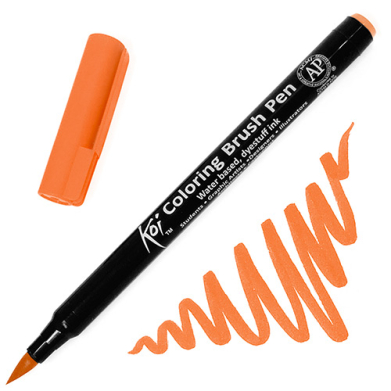 Sakura Koi Coloring Brush Pen - Orange
