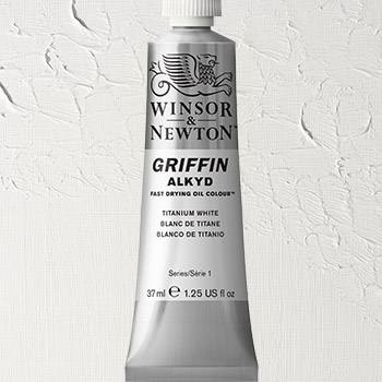 Winsor & Newton Griffin Alkyd Oil Paint - (1.25oz/37ml) Titanium White
