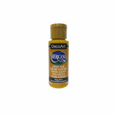 DecoArt Americana Acrylic Paint - (2oz/59ml) Deep Ochre