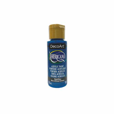 DecoArt Americana Acrylic Paint - (2oz/59ml) Vivid Blue