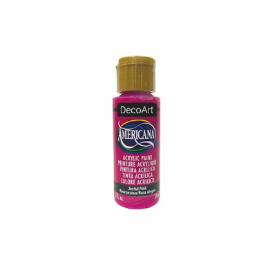 DecoArt Americana Acrylic Paint - (2oz/59ml) Joyful Pink