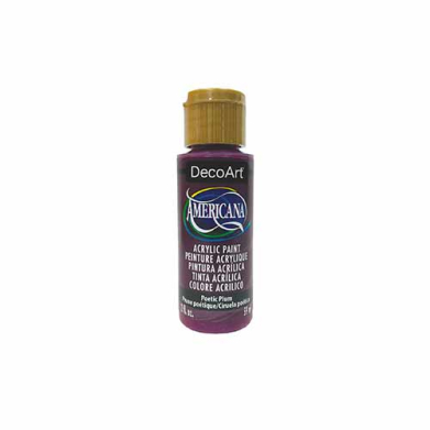 DecoArt Americana Acrylic Paint - (2oz/59ml) Poetic Plum