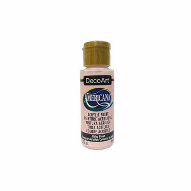 DecoArt Americana Acrylic Paint - (2oz/59ml) Baby Blush
