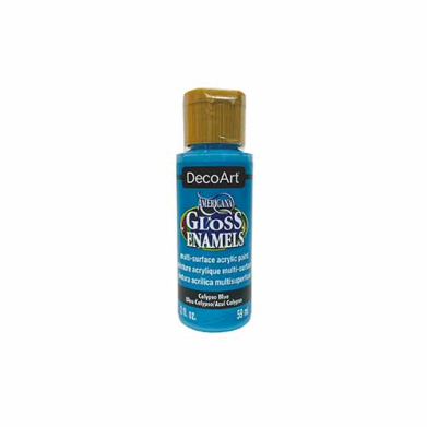 DecoArt Americana Gloss Enamels Paint -Calypso Blue