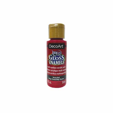 DecoArt Americana Gloss Enamels Paint -Tuscan Red