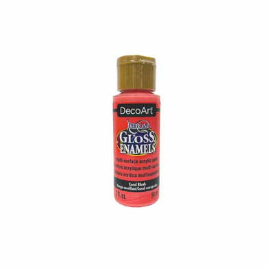 DecoArt Americana Gloss Enamels Paint -Coral Blush