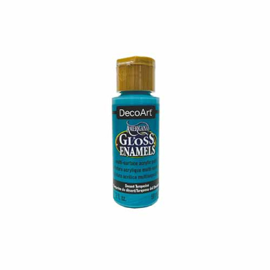 DecoArt Americana Gloss Enamels Paint -Desert Turquoise
