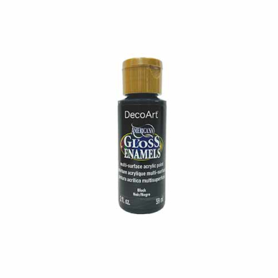 DecoArt Americana Gloss Enamels Paint -Black