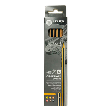 Lyra Graduate Artist Graphite Set - 6pc