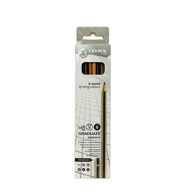 Lyra Graduate Technical Graphite Set - 6pc
