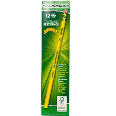 Ticonderoga #2 Pencils- Dozen