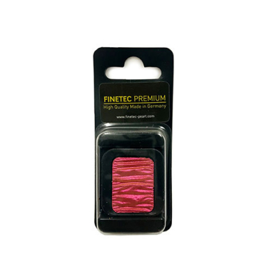 Finetec  Premium Artist Mica Flip-Flop Watercolor Pan refill- Red/Gold