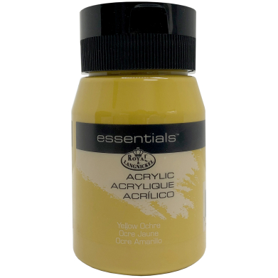 Royal Langnickel Essentials Acrylic Paint - (16.9oz/500ml) Yellow Ochre