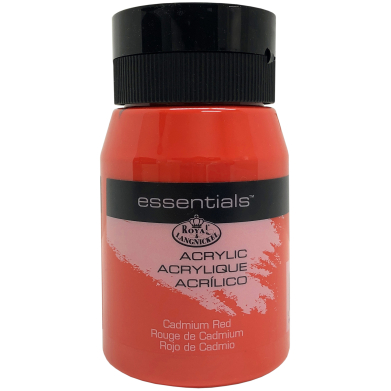 Royal Langnickel Essentials Acrylic Paint - (16.9oz/500ml) Cadmium Red