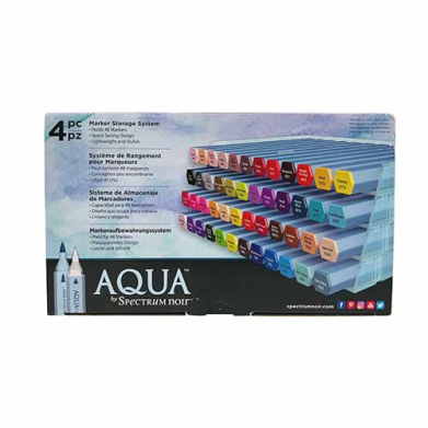 Spectrum Noir Aqua Storage Trays-4pc