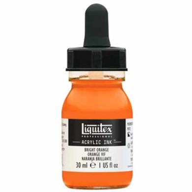 Liquitex Professional Acrylic Ink - (1oz/30ml) Bright Orange