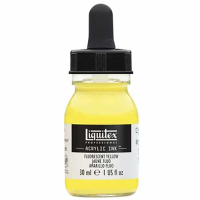 Liquitex Professional Acrylic Ink - (1oz/30ml) Fluorescent Yellow
