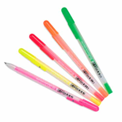 Sakura Gelly Roll Moonlight Pens - (5 Pack) 06 Fine Line,Dawn