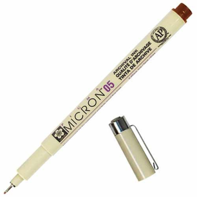 Sakura Pigma Micron Pen - Brown, 05
