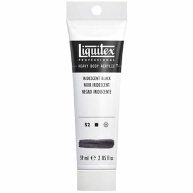 Liquitex Professional Heavy Body Acrylic Paint - (2oz/59ml) Iridescent Black