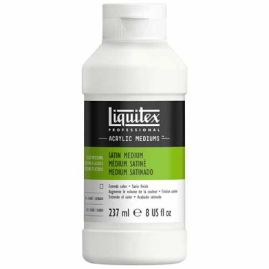 Liquitex Professional Fluid Medium - (8oz/237ml)  Satin Medium