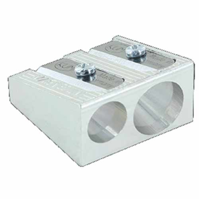 KUM 410 2-Hole Metal Sharpener Smooth Sides KUM1040501