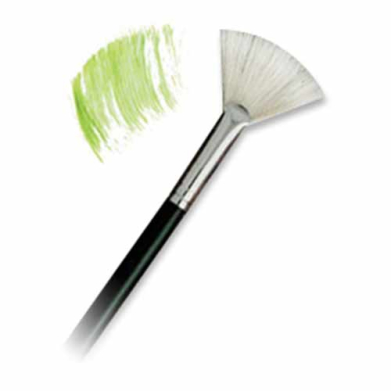 #1 Regis Bristle Oil Fan Brush
