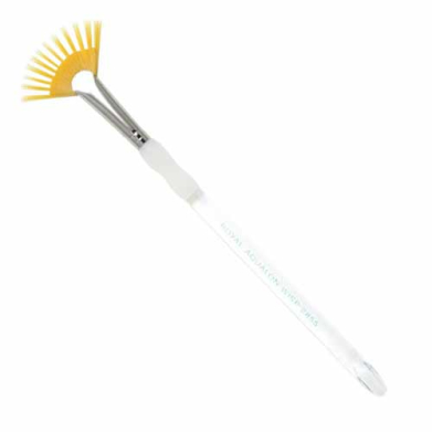 Royal Langnickel Aqualon Wisp Fan Brush- 1/2"
