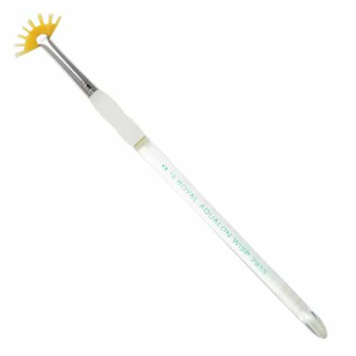 Royal Langnickel Aqualon Wisp Fan Brush- 1/8"