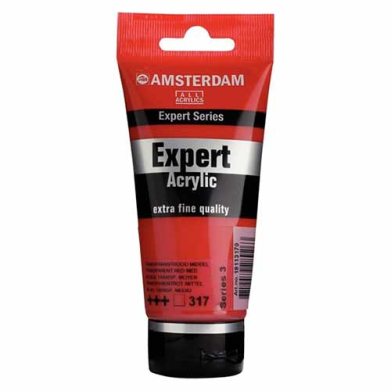 Amsterdam Expert Acrylic 75ML- Trans Red Med (317)