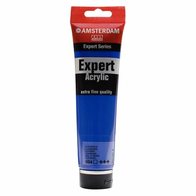 Amsterdam Expert Acrylic 150ML- Ultramarine (504)