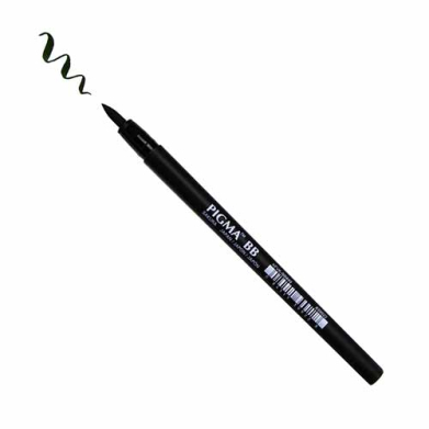 Sakura Professional Pigma Black Micron Pen - Bold Brush