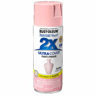 2x Ultra Cover 12oz Satin Spray- Sweet Pea