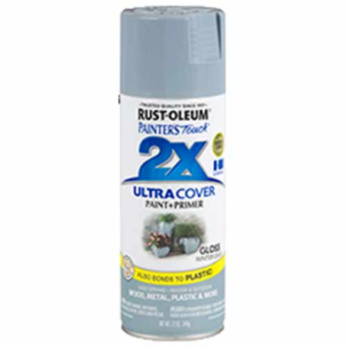 2x Ultra Cover 12oz Gloss Spray- Winter Grey