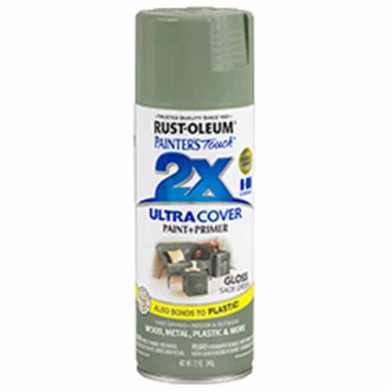 2x Ultra Cover 12oz Gloss Spray- Sage Green