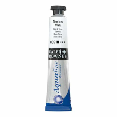 Daler Rowney Aquafine Watercolor Paint- Titanium White 009