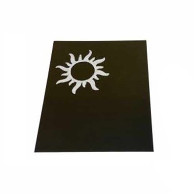 Inovart 8.5" x 11 Black Scratchboard- 10sht INO1100