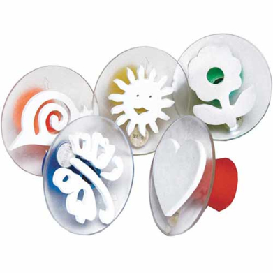 Inovart Kids Art Stamp Set- 5pc