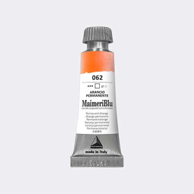 MaimeriBlu 12ml Watercolor- Permanent Orange