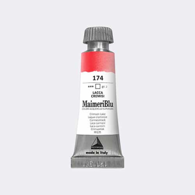 MaimeriBlu 12ml Watercolor- Crimson Lake