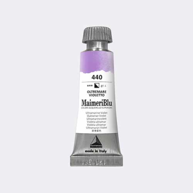 MaimeriBlu 12ml Watercolor- Ultramarine Violet